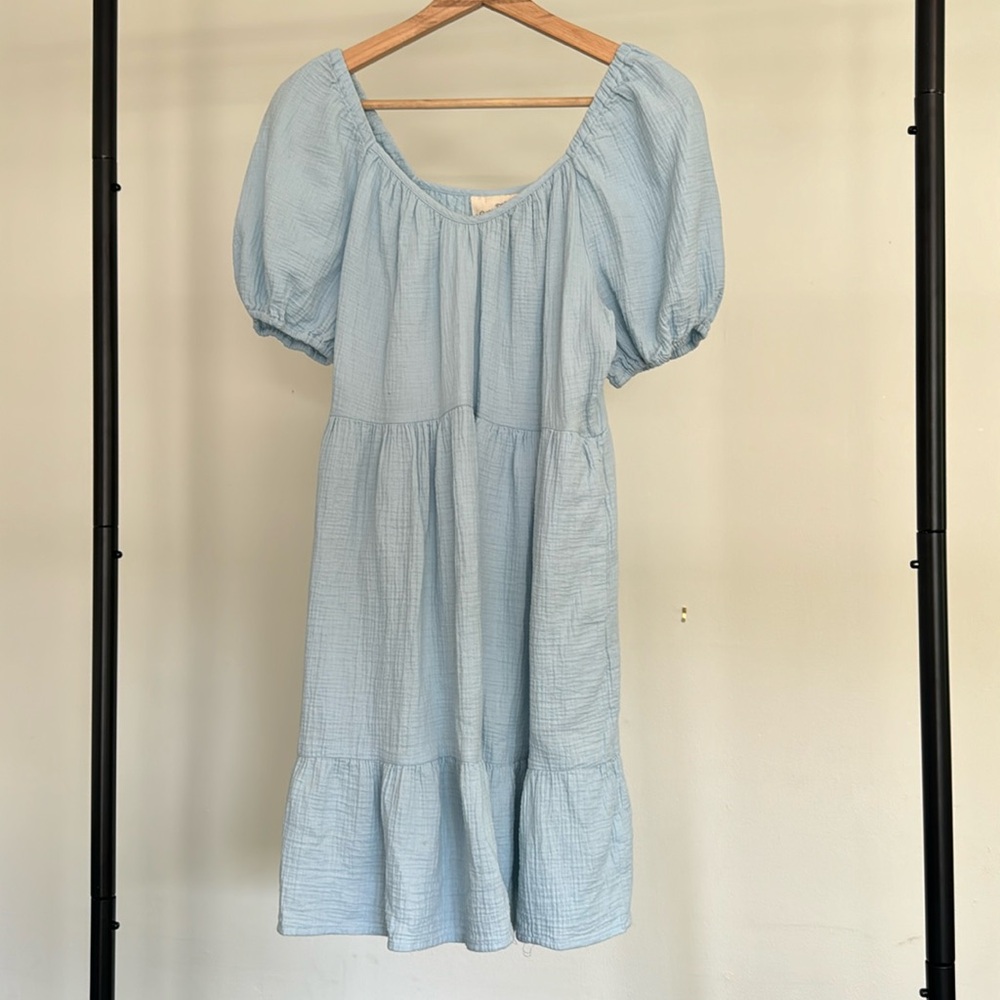 Universal Thread Light blue puffy dress